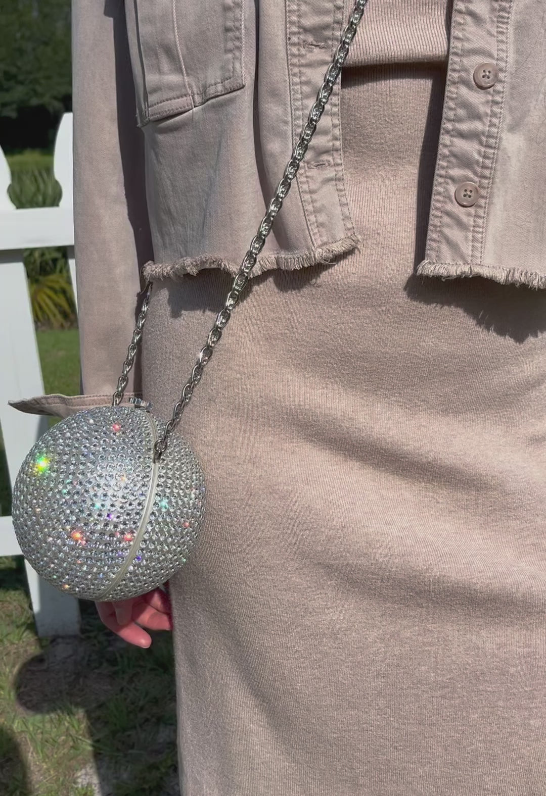 Chanel Rare Runway 2018 Crystals Minaudières Clutch Crossbody Bag