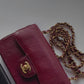 Chanel Burgundy Lizard Mini Rectangular Flap Bag