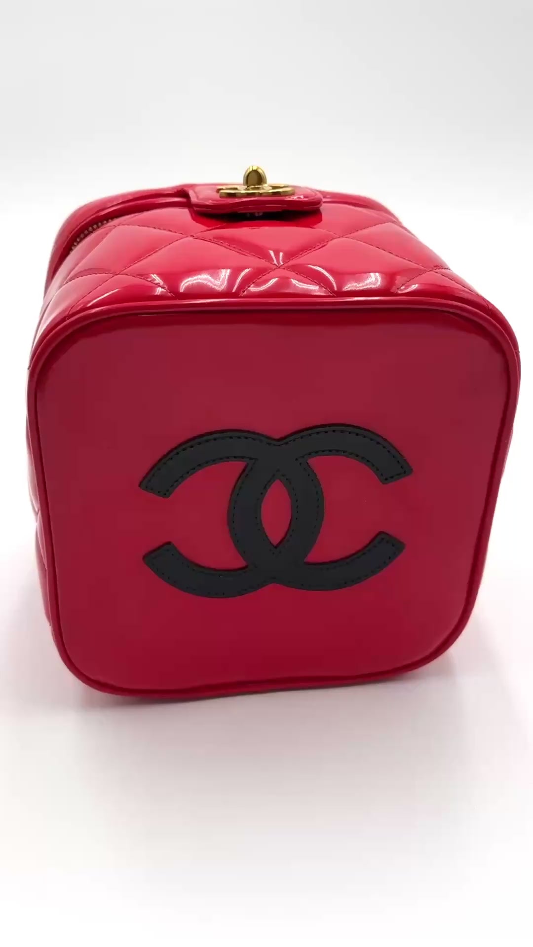 Chanel 1995 Barbie Collection Red Vanity Case