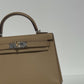 Hermes Mini Sellier Poussiere Electrum Kelly 20