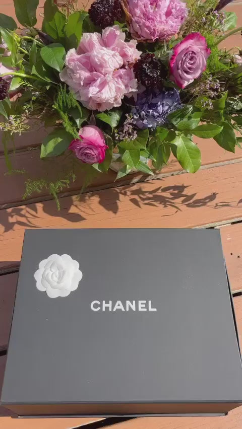 Chanel Pink Python Valentines Limited Edition Medium Flap Bag