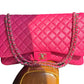 Chanel Pink Calfskin Limited Edition XXL Airlines Flap Bag