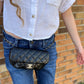 Chanel Calfskin Quilted CC Uniform Belt Bag