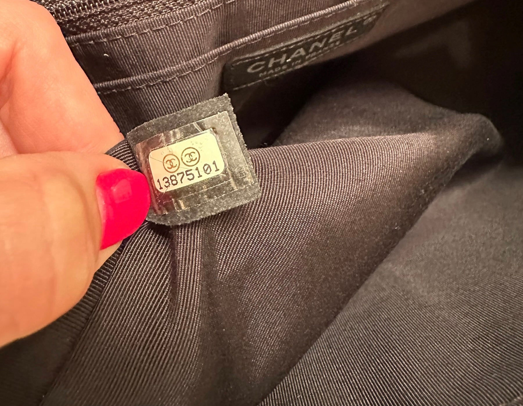 Chanel Tweed Jumbo Swarovski Crystal Flap Bag