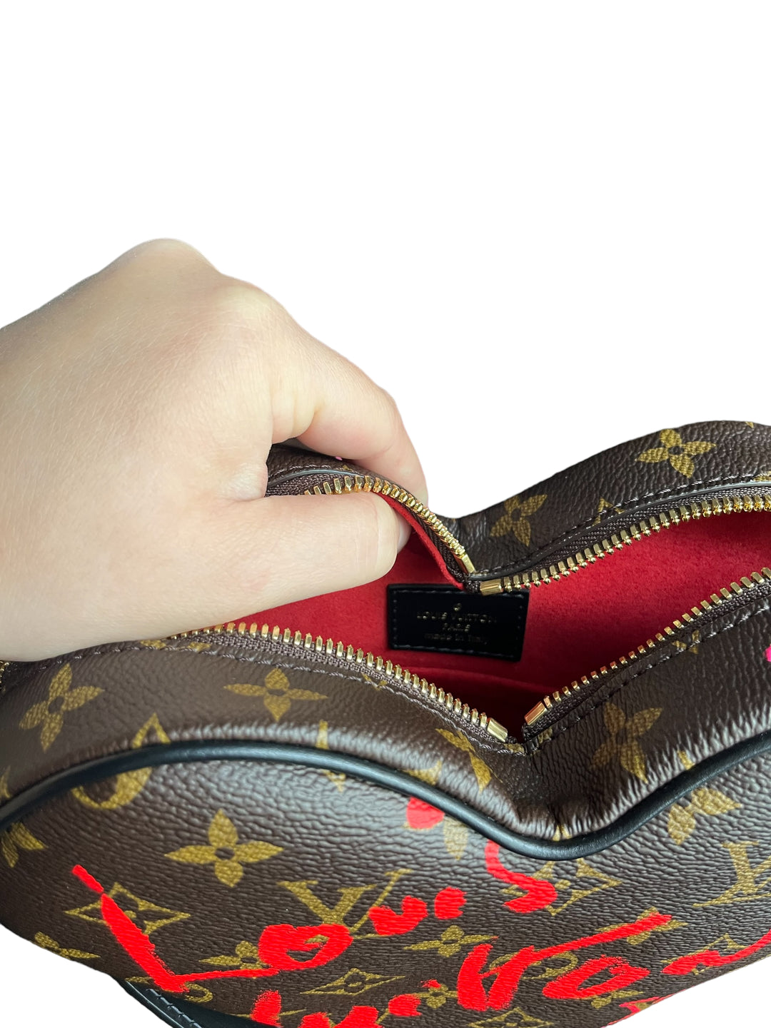 Louis Vuitton 2021 Limited Edition Heart Bag
