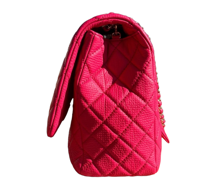 Chanel Pink Calfskin Limited Edition XXL Airlines Flap Bag