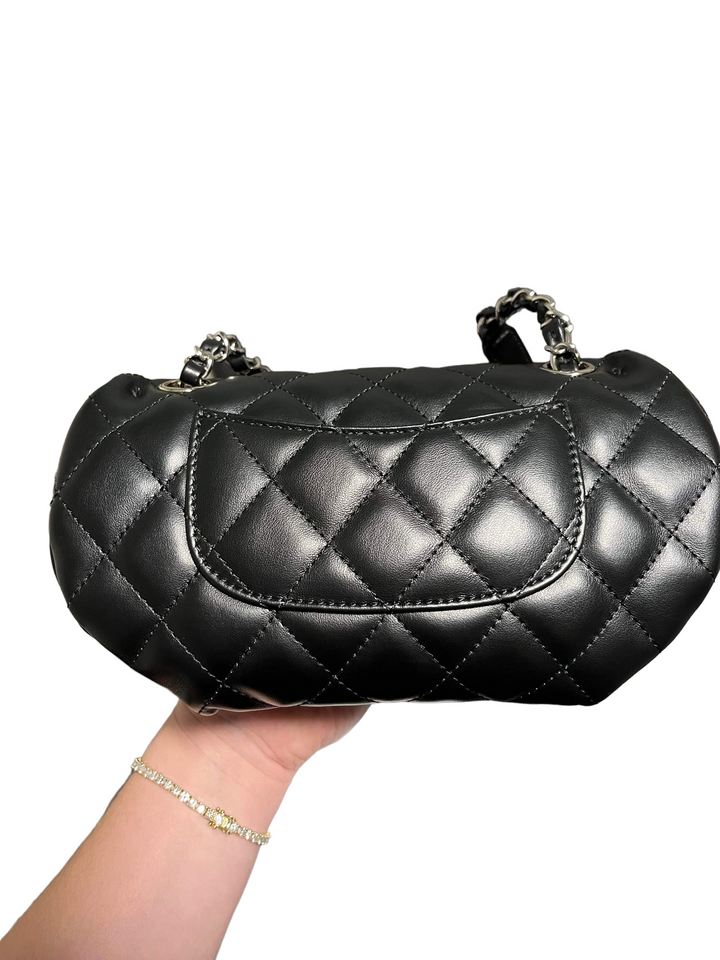 Chanel Calfskin Quilted CC Uniform Belt Bag