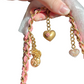 Chanel Pink Python Valentines Limited Edition Medium Flap Bag