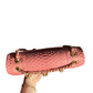 Chanel Pink Python Valentines Limited Edition Medium Flap Bag