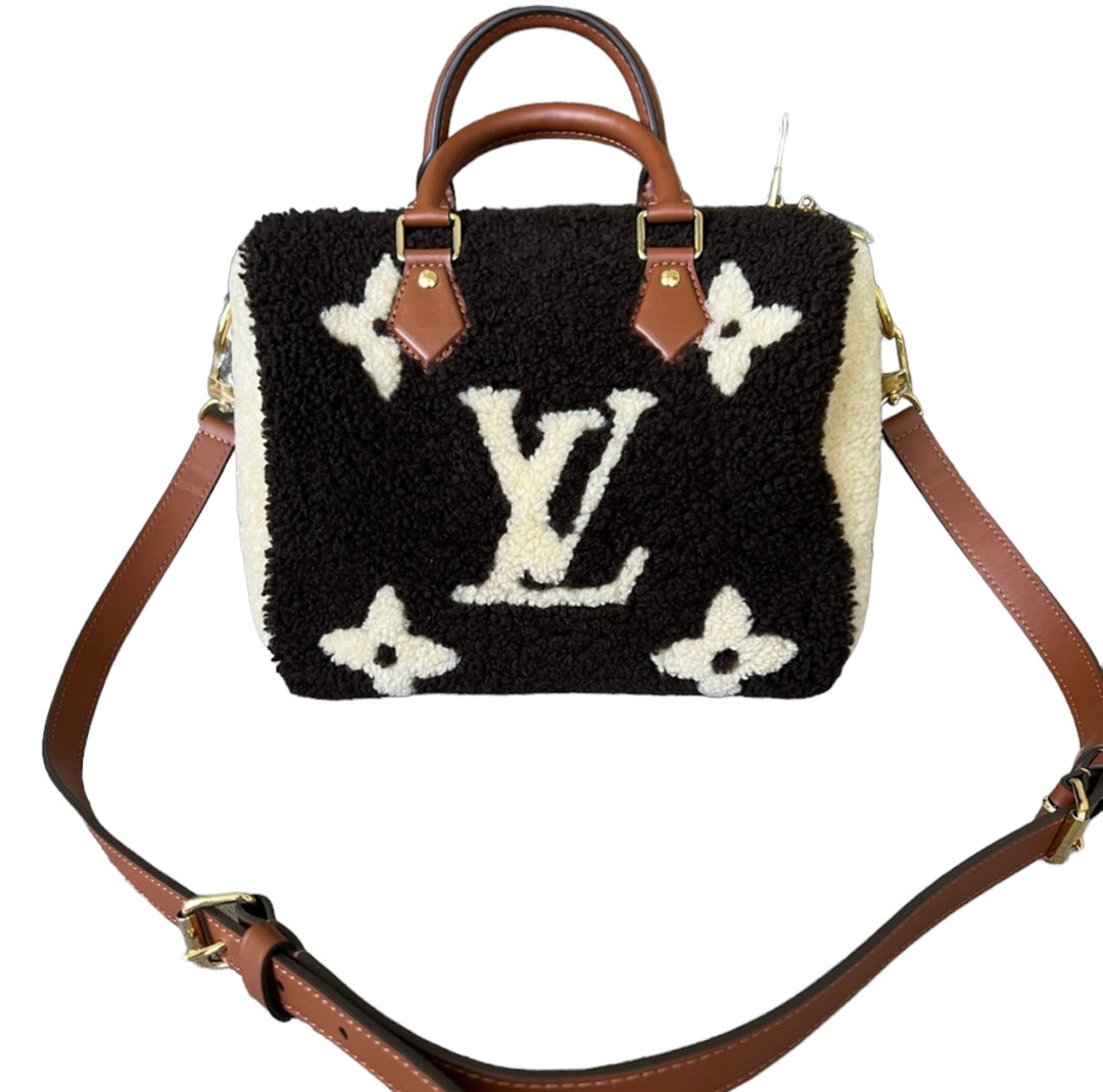 Louis Vuitton Discontinued Monogram Teddy Speedy Bandouliere 25