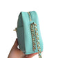 Chanel Tiffany Blue Casual Trip Quilted Lambskin Camera Crossbody