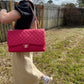 Chanel Pink Calfskin Limited Edition XXL Airlines Flap Bag