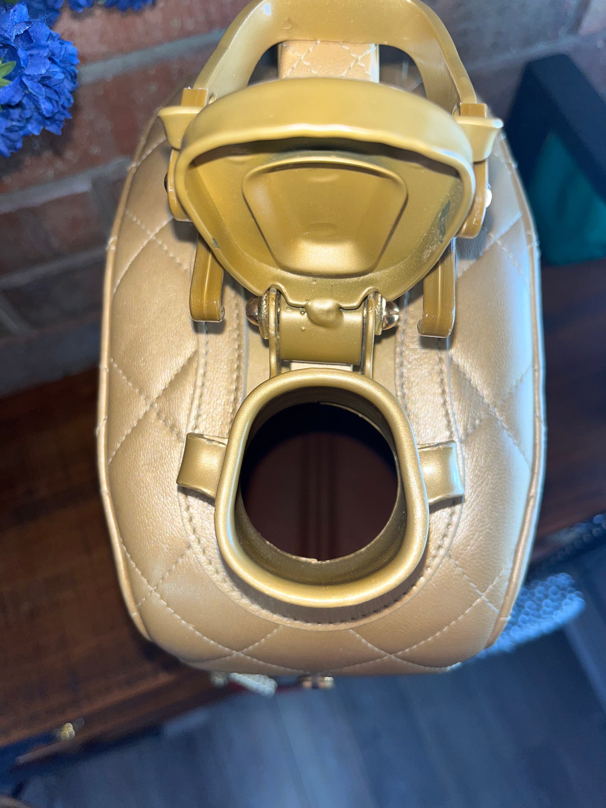Chanel 2015 Paris Dubai Night Gas Tank Jerry Can Statement Bag Collector's  Item