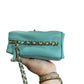 Chanel Tiffany Blue Casual Trip Quilted Lambskin Camera Crossbody