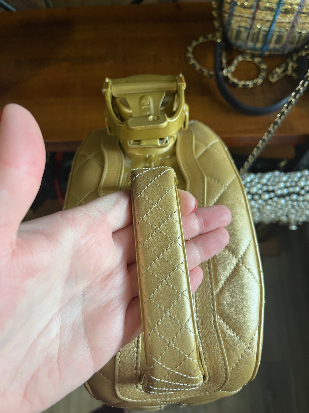 Chanel 2015 Paris Dubai Night Gas Tank Jerry Can Statement Bag Collector's Item