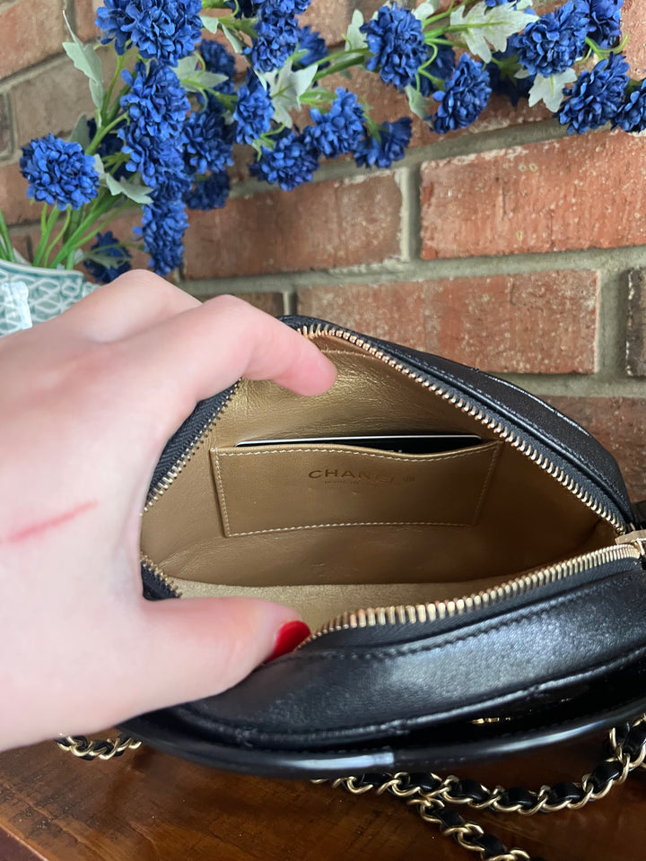 Chanel Black Coco Midnight Camera Bag