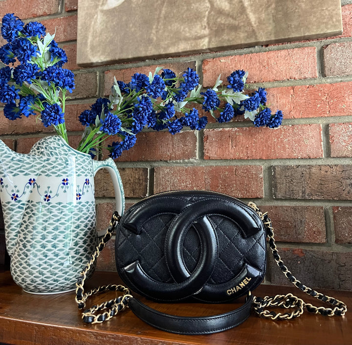 Chanel Black Coco Midnight Camera Bag